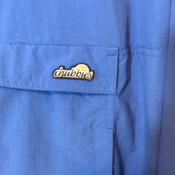 Chubbies Reversible 1/4 Zip Snap Fleece Nylon Pullover - Picture 5 of 13